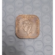 (Clean) Old Coin syiling 1cent Georgevi king emperor 1939