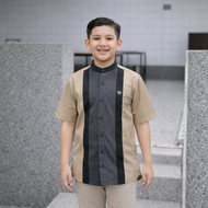 Baju Modern Pria Anak Laki Laki Muslim Tangan Pendek-KOKO SAMASE