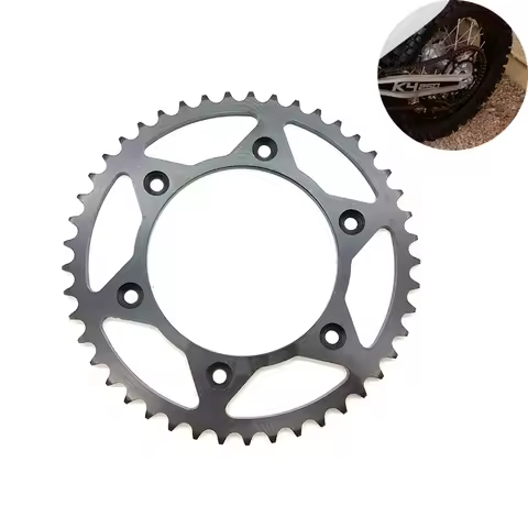 Motorcycle Accessories Rear Sprocket Flywheel Chain Plate Transmission Gear 45T For Honda CRF250R 45