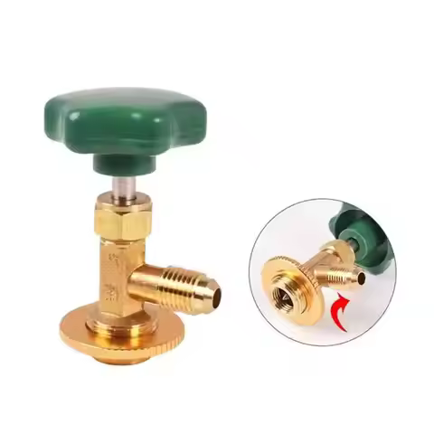 Refrigerant Bottle Opener R12,r600 R22, R134a, R410a Gas Opener Air Car Conditioner Bottle Tool Refr