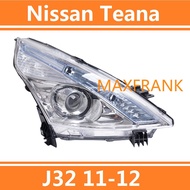 FOR NISSAN TEANA J32 11-12  HEADLAMP HEADLIGHT LENS HEAD LAMP FRONT LIGHT/HEADLAMP COVER ไฟหน้า​ /เล