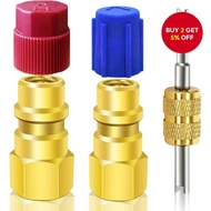 R12 to R134a Conversion Kit, R12 to R134a AC Retrofit Adapter Kit, High/Low Voltage R12 to R134a Con