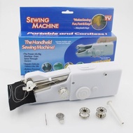 Portable Mini Handheld Sewing Machines Stitch Sew Cordless Clothes Fabrics Electric Sewing Machine Stitch Set