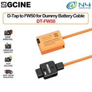 ZGCINE DT-FW50 D-Tap to FW50 Dummy Battery Cable For Sony