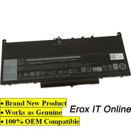 Dell Latitude E7470 / E7270 4-cell 55Wh Laptop Battery - J60J5
