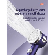 Dai spray pressurized shower head filter rain shower bar bath shower set high pressure