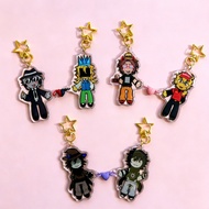 FORSAKEN Acrylic Keychains Magnetic - RBL Chance Itrapped 007n7 Azure TwoTime Elliot Kawaii cartoon 