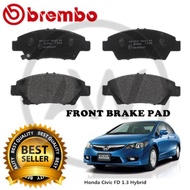 Brembo Original Front Brake pad Civic Fd, Fb, Sda