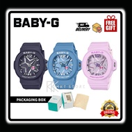 Original Casio Baby-G Women Unique Design Display BGA-10D series BGA-10D-2A1 / BGA-10D-6A Analog Wat