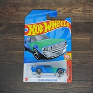 Hot Wheels 69 Ford Mustang Bos 302 Falken Livery Then And Now Miniature Diecast Car Scale 1 64 Real Car Lot A 2024 Regular