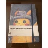 全新 外國正品 梵谷博物館 Van Gogh Museum 比卡超精裝筆記本  皮卡丘精裝筆記本 梵谷寶可夢 限定特典