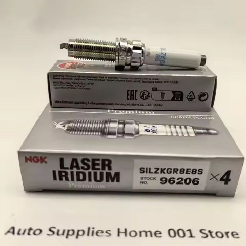 4/6PCS OE:12122455258 NGK SILZKGR8E8S 96206 Spark Plug For BMW MINI 325Li 425i 740Li i8 X1 X2 X3 X5 