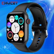 2022 CHYCET Smart Watch Wireless Charging 44MM Dial Call Original IWO Sports Smartwatch Men Women + Smart Watch + Box