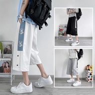 Casual capri pants men's jogging pants sports shorts seluar pendek lelaki seluar 3 suku lelaki