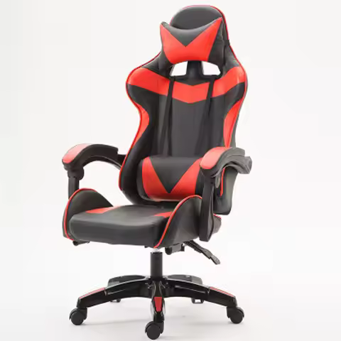PC Gamer Gaming Chair PU Leather Office Adult Ergonomic RGB Racing Computer Gamer Racing Gamer Chair