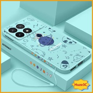 Casing Poco X6Pro 5G/Poco X6 5G/Poco M6Pro 4G/Poco C65/Poco X5 5G/Poco X5Pro 5G Soft Case Astronaut 