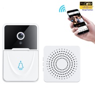Hengt 3c X3 Wireless Wifi Doorbell Night Vision Video Intercom Hd Camera Smart Home Security Monitor Visual Doorbell