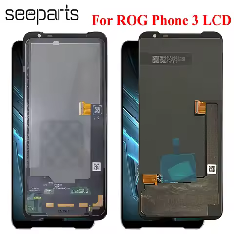 For ASUS ROG Phone 3 AMOLED LCD Display For ASUS ROG 3 TFT LCD Screen Touch Panel Digitizer Assembly