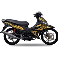 coverset & sticker modenas GT128 harimau malaya edition