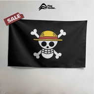 Flaghouse.id - One Piece Anime Taekwondo/ Flag Jolly Roger SHP LOGO