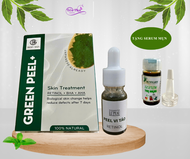 Peel da vi tảo retinol Le Peau 10ml serum tái tạo da mụn sinh học peel da tại nhà Tặng Kèm Serum B5