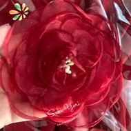 [Real photo] Handmade oganza corsage