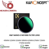 KNF Concept Filter ND1000 Nano X 10 Stops 3.0 Filter ND K&F Concept