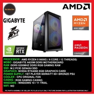 Gaming Value Office Pc Desktop AMD Ryzen 5 8600G/16GB/32GB/512GB SSD/1TB SSD/RTX4060 8GB/600W