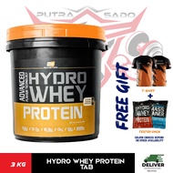 HYDRO WHEY PROTEIN 3KG TUB BS NUTRITION