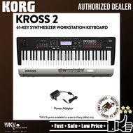 Korg KROSS 2 61 Keys Workstation Keyboard Piano Dark Blue (KROSS2-61/KROSS261/Kross261/kross261)