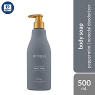 Aragvi Plant-Based Fifty+ Body Soap - Peppermint (500ml)