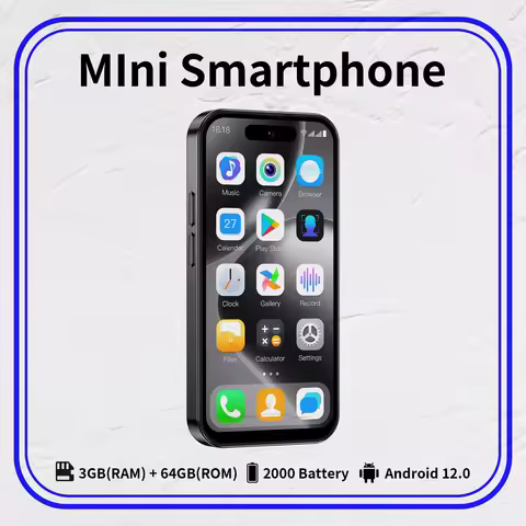 M17 Pro Mini smartphone, 4.0-inch small screen, 2000mAh, 4G dual card, 3+64GB storage, equipped with