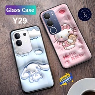 Softcase Glass For VIVO Y29 (4G) & VIVO Y29 (5G) - Case Handphone For VIVO Y29 (4G) & VIVO Y29 (5G) 