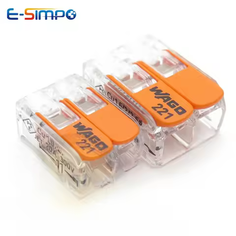10pc 221-412-413-415 221-612 613 615 2411 Original Universal Compact LED Splice Wire Connector Condu