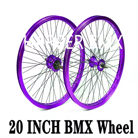 Aluminum Alloy BMX Wheel Bearing Hub, 48 Hole Wheel, BMX Spokes, Wheels Accessories, 20Inch