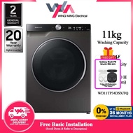 Samsung 11kg/7kg Inverter Wifi Front Load Washing Machine/Dryer Mesin(WD11TP34DSX/FQ)Pengering/Washer/Mesin Basuh)洗衣机+烘干机