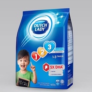 Dutch Lady 123 Plain /Honey /Chocolate Formulated Milk Powder (850g) x 3 PACK