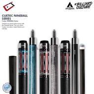Cuetec Nineball Series Cue Play Pool 12.5mm Carbon Billiard Stick Set