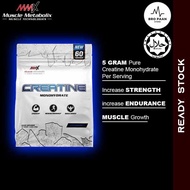 MMX Pure Creatine Monohydrate (300g | 60 Servings) (Unflavoured) - Increase Muscle Mass