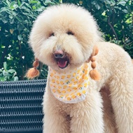 Giant Poodle Giant Poodle Dedicated Dog Saliva Scarf Scarf Bib Bib Large Dog Accessories Decorations