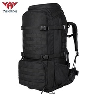 Yakoda MOLLE Travel Backpack Outdoor Camping Backpack Tactical Multifunctional70L Large Capacity Out