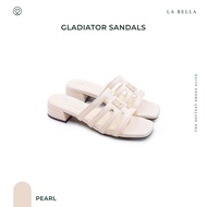 LA BELLA รุ่น GLADIATOR SANDALS - PEARL