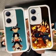 Soft Casing for OPPO Reno 11 11F 13F 10 8T Pro 5G White Q50 One Piece Ace