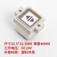 Preferred❤ OTIS Sizi OTIS Elevator Accessories Square Button BS34A Button AK-19 Orange Light Red/Whi