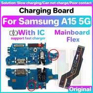 USB Charging charger port board for samsung a15 5g A156E A155F A156B SM-A156B SM-A156E Mainboard Fle