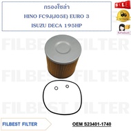 Solar Filter HINO FC9J (J05E) EURO 3 ISUZU DECA 195 HP Code S23401-1740 23355-EV010 1-13240-194-0