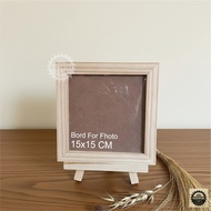 Minimalist Wooden Frame 15x15 CM