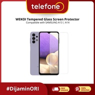 LAYAR WEKOI Tempered Glass Samsung A13 | A14 | 9H Screen Protector, Clear & Shockproof
