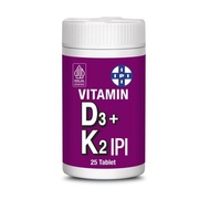 Vitamin D3+K2 IPI 25 Tablets To Maintain Calcium Bone Health