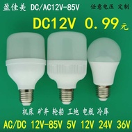 Low Voltage AC DC Bulb 12V 24V 36V 5V AC/DC12-85V Bulb 127v